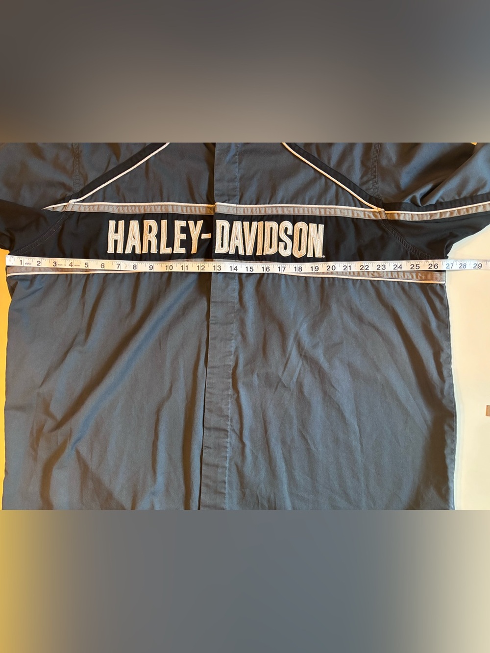 Harley-Davidson Mechanic Shirt, Dark Gray & Black, Men’s 2XL - Picture 5 of 16